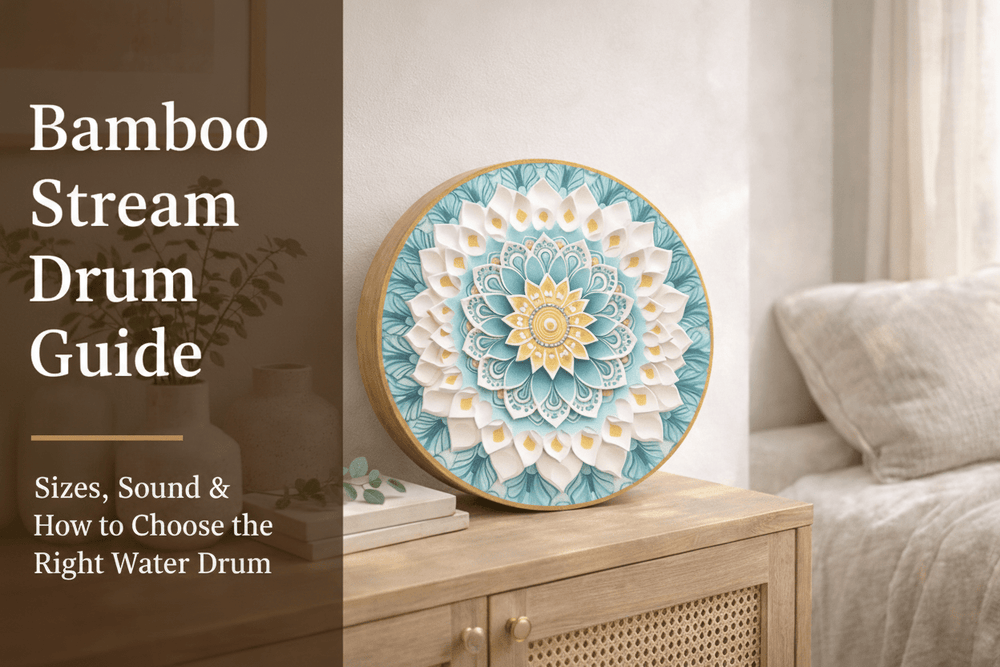 Bamboo Stream Drum Guide: Sizes, Sound & How to Choose the Right Water Drum - Yunicrafts