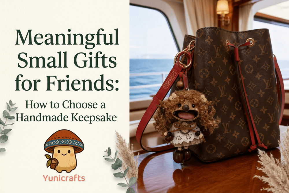 Meaningful Small Gifts for Friends: How to Choose a Handmade Keepsake - Yunicrafts
