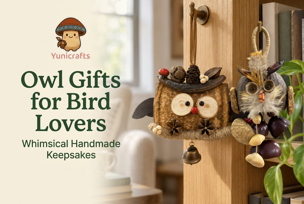 Owl Gifts for Bird Lovers: Whimsical Handmade Keepsakes