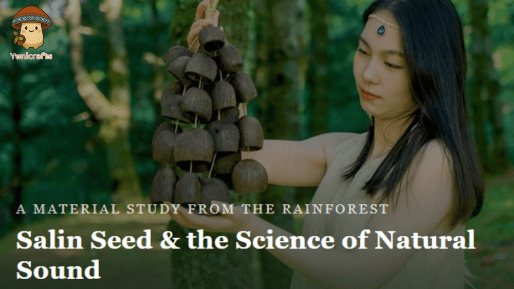 Salin Seed: A Natural ASMR & Sound Healing Material from the Tropical Rainforest - Yunicrafts