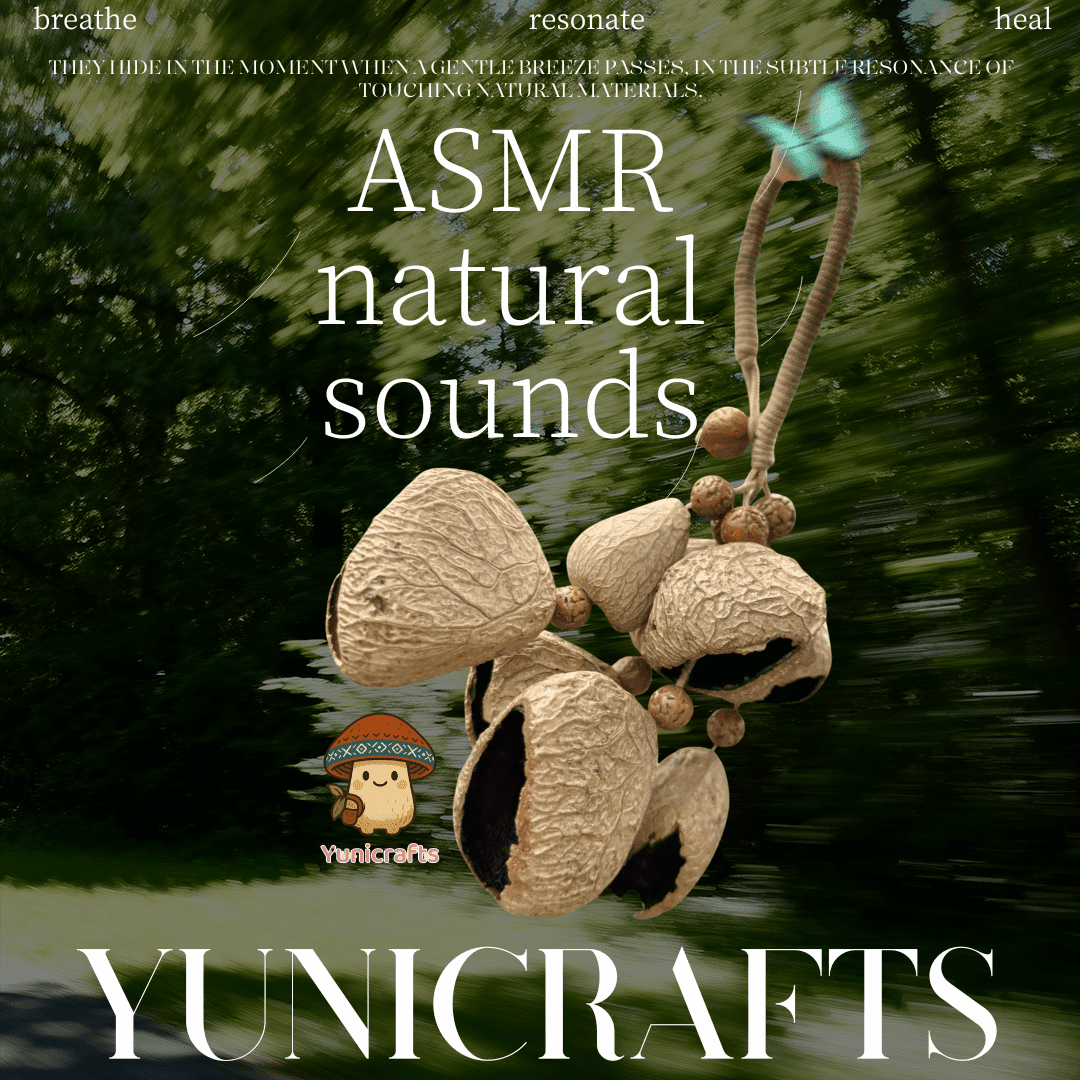 ASMR Natural Sound Healing: How Seed Pod Wind Chimes Turn Anyone into a World Music Creator - Yunicrafts