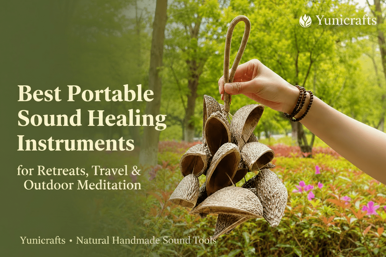 Best Portable Sound Healing Instruments for Retreats, Travel & Outdoor Meditation - Yunicrafts