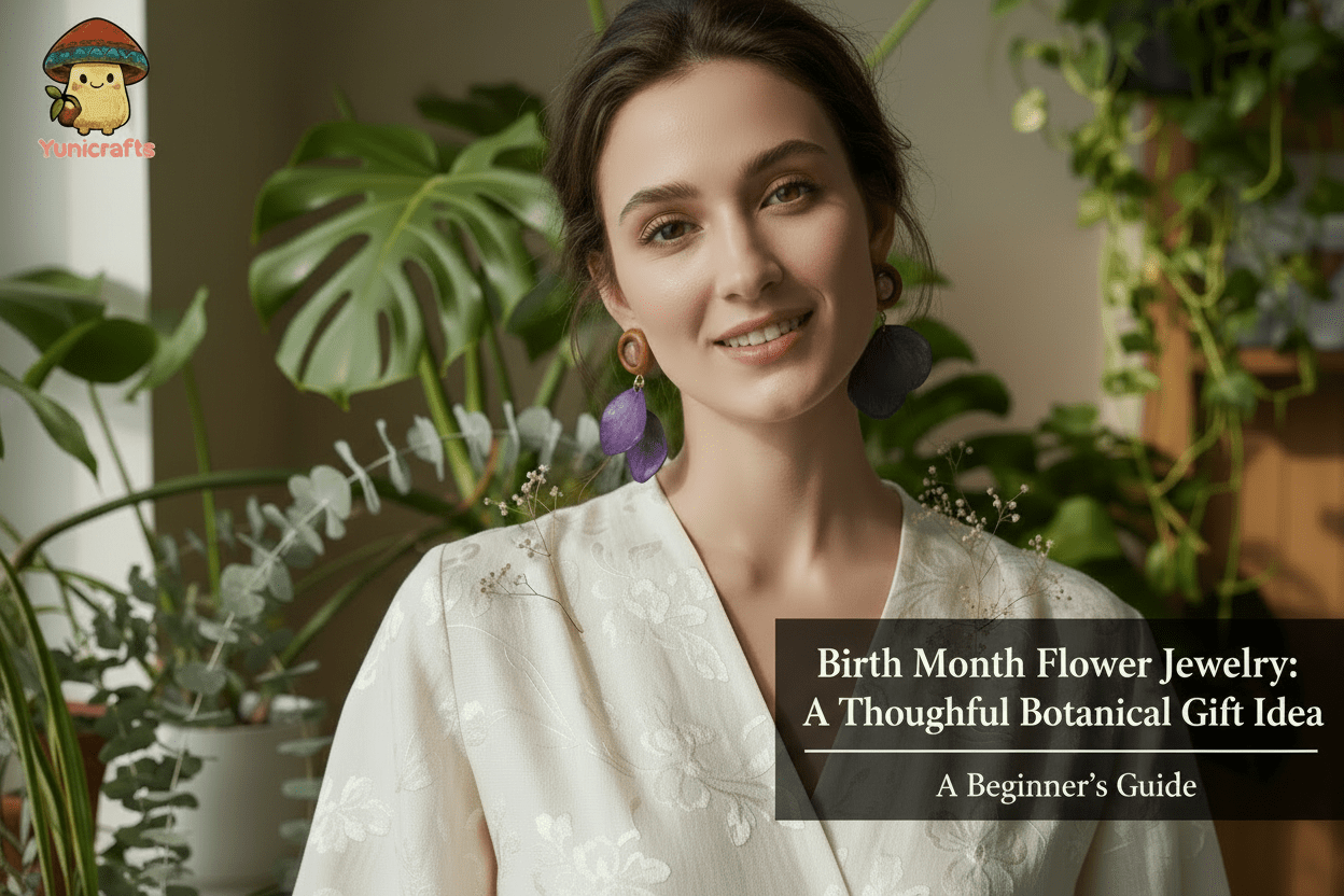 Birth Month Flower Jewelry: A Thoughtful Botanical Gift Idea - Yunicrafts