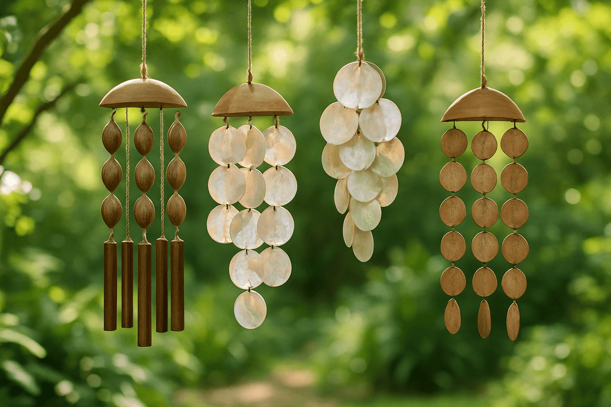 Eco-Friendly Melodies: Adorning Your Space with Natural Wind Chimes - Yunicrafts