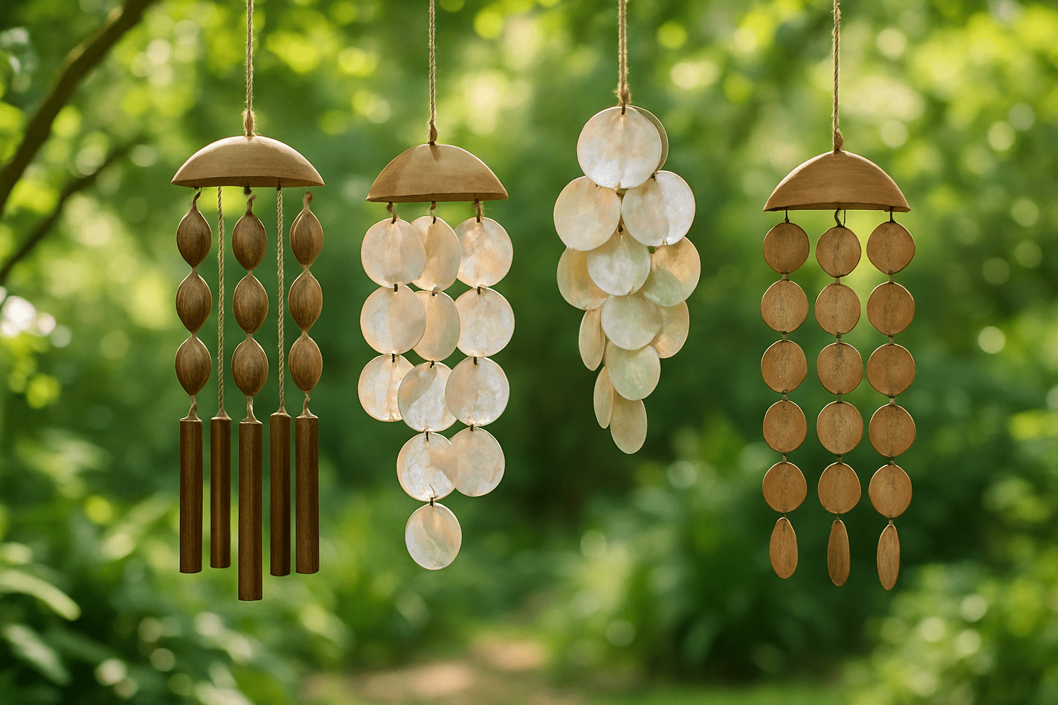 Eco-Friendly Melodies: Adorning Your Space with Natural Wind Chimes - Yunicrafts