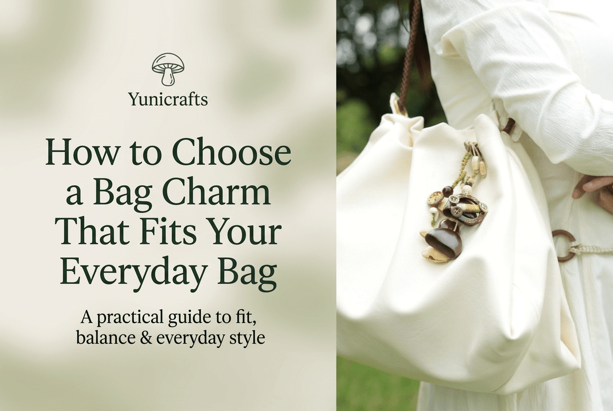 How to Choose a Bag Charm That Fits Your Everyday Bag - Yunicrafts