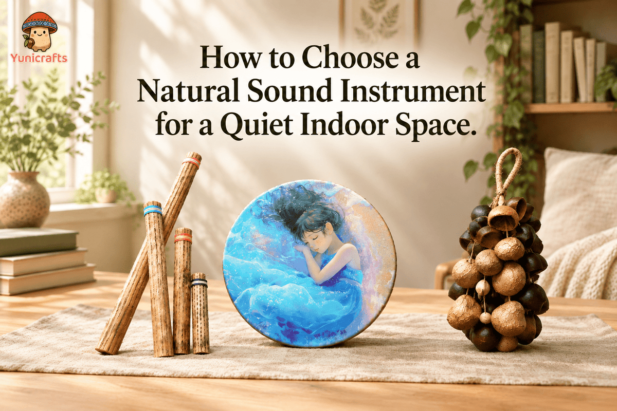 How to Choose a Natural Sound Instrument for a Quiet Indoor Space - Yunicrafts