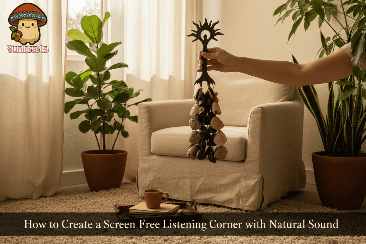 How to Create a Screen-Free Listening Corner with Natural Sound - Yunicrafts
