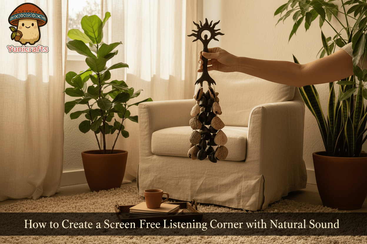 How to Create a Screen-Free Listening Corner with Natural Sound - Yunicrafts