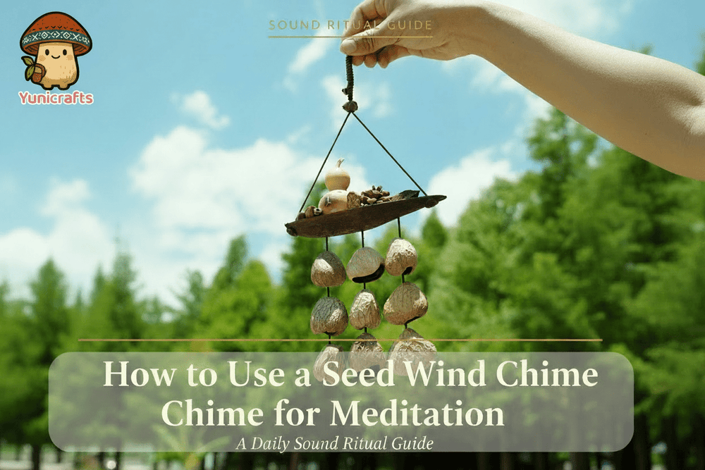 How to Use a Seed Wind Chime for Meditation: A Daily Sound Ritual Guide - Yunicrafts