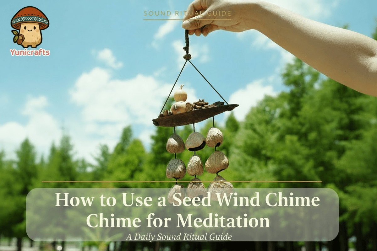 How to Use a Seed Wind Chime for Meditation: A Daily Sound Ritual Guide - Yunicrafts