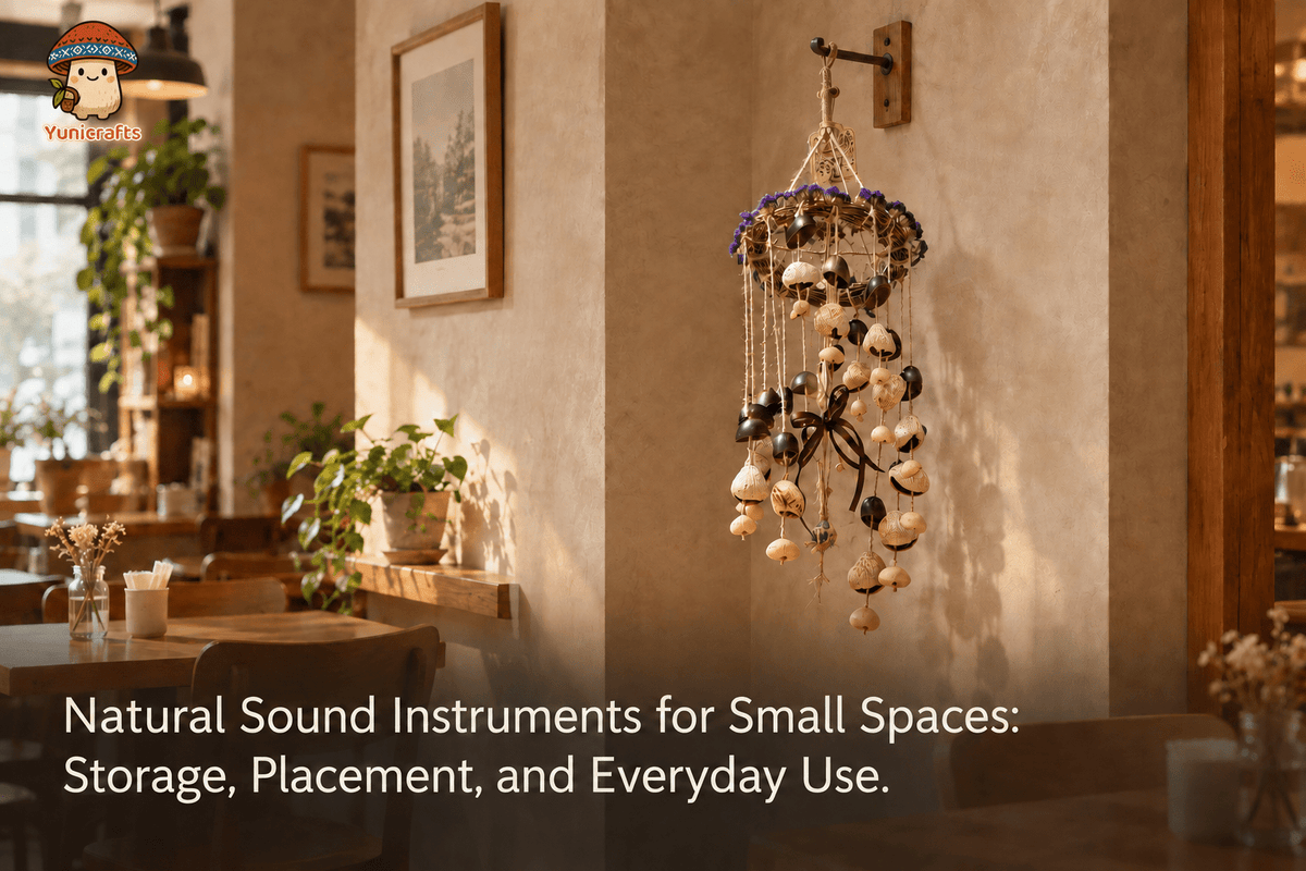 Natural Sound Instruments for Small Spaces: Storage, Placement, and Everyday Use - Yunicrafts