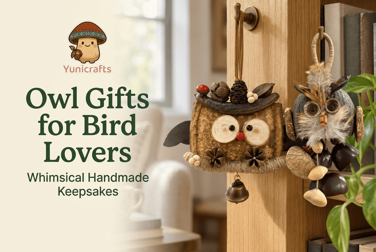 Owl Gifts for Bird Lovers: Whimsical Handmade Keepsakes - Yunicrafts