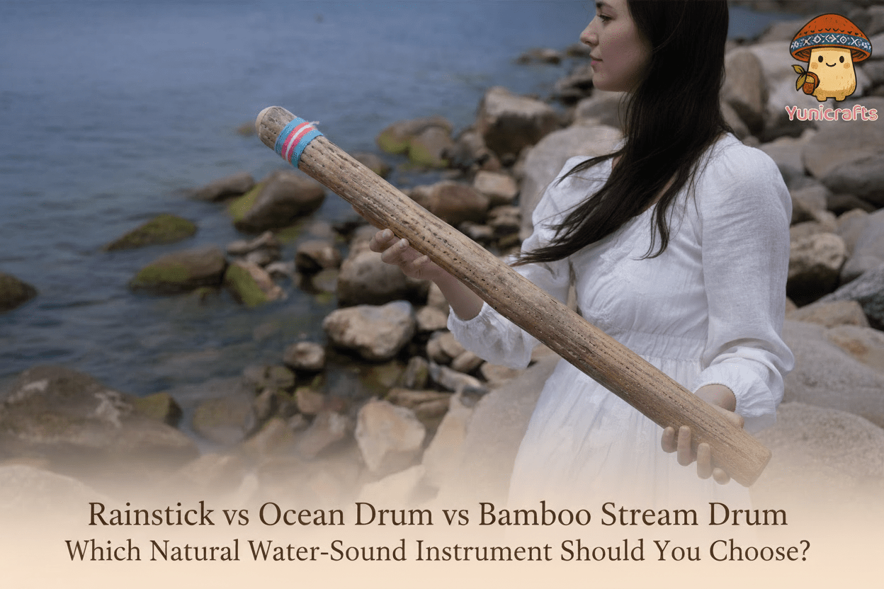 Rainstick vs Ocean Drum vs Bamboo Stream Drum: Which Natural Water-Sound Instrument Should You Choose? - Yunicrafts