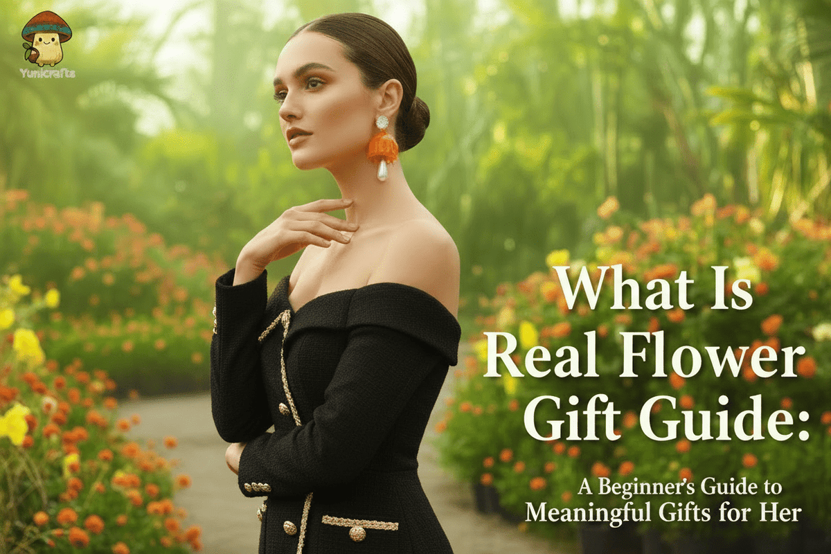 Real Flower Jewelry Gift Guide: Meaningful Gifts for Her - Yunicrafts