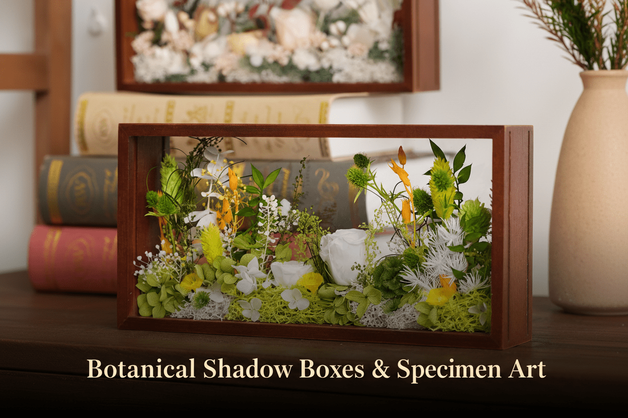 What is a Botanical Shadow Box? A Complete Guide to 3D Nature Art - Yunicrafts