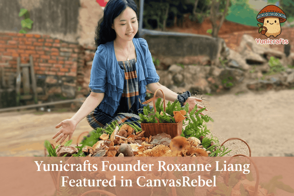 La Fondatrice de Yunicrafts Roxanne Liang en Vedette dans CanvasRebel - Yunicrafts