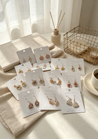 Floral Jewelry | EverPetal Pressed Flower Resin Earrings Collection