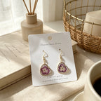 Floral Jewelry | EverPetal Pressed Flower Resin Earrings Collection