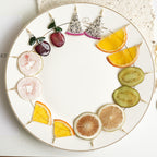 Drop Earrings | Fruit Slice Botanical Resin Jewelry