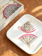 Necklace & Earring Set | Fruit Slice Botanical Resin Jewelry
