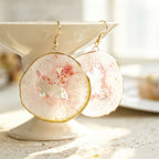Drop Earrings | Fruit Slice Botanical Resin Jewelry