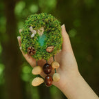 "Acorn Family" Moss Forest Fridge Magnet - Yunicrafts
