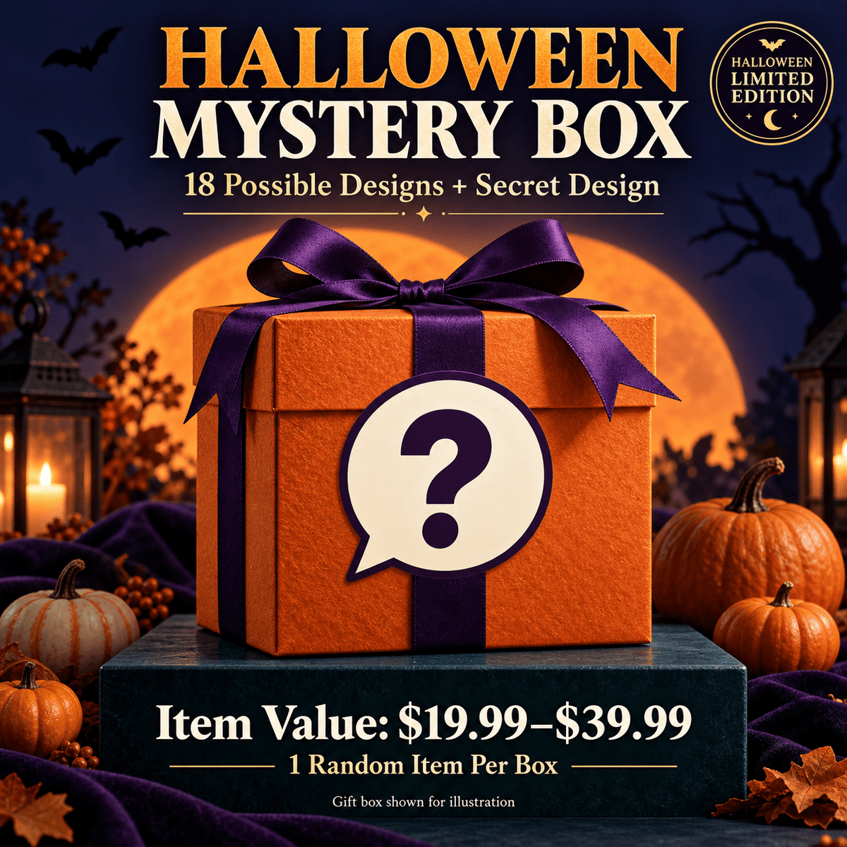 Complimentary Random Halloween Gift — 1 Item - Yunicrafts