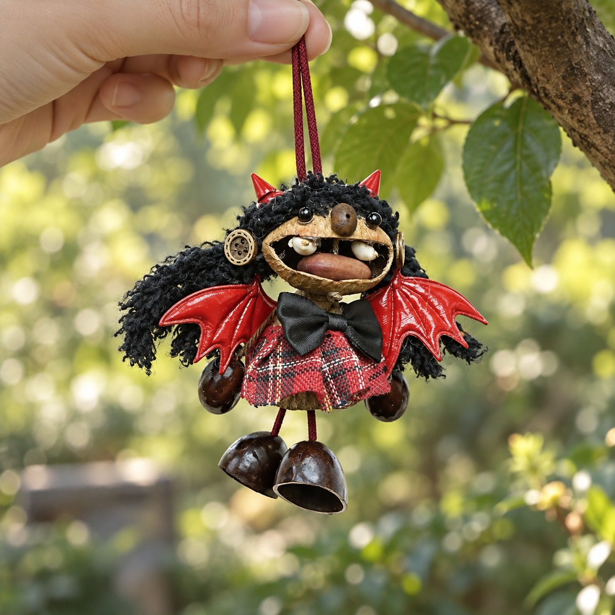 “Little Devil” Black Seed Doll — Main Style