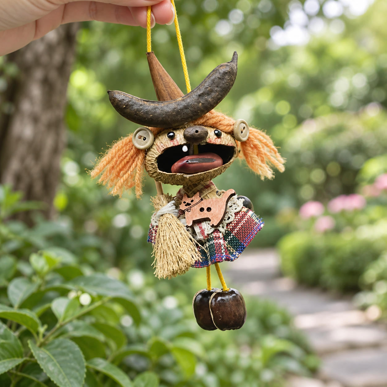 “Little Witch” Black Seed Doll — Main Style