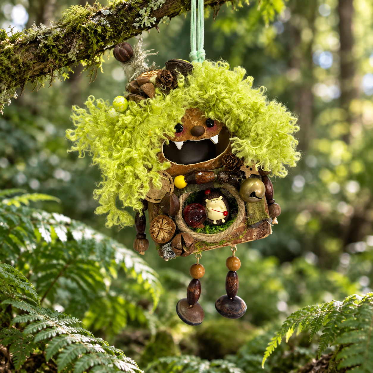 “Jungle Witch” Twin-Pod Doll