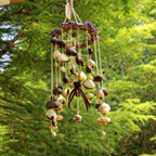 "Floral Harvest Chime" Vine Wreath Seed Chime - Yunicrafts