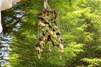 "Floral Harvest Chime" Vine Wreath Seed Chime - Yunicrafts