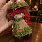 “Forest Sprite” Black Seed Doll - Yunicrafts
