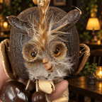 “Guardian Owl” Salin Seed Doll - Yunicrafts