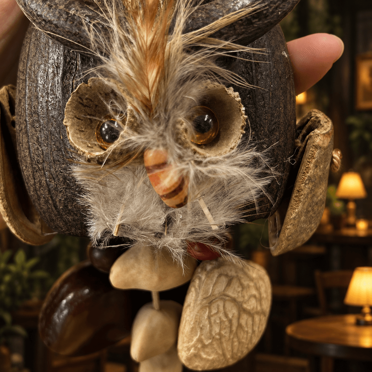 “Guardian Owl” Salin Seed Doll - Yunicrafts