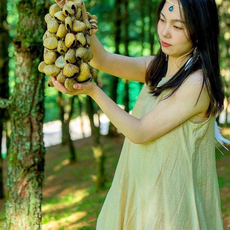 Hand Bell | Handmade Panji Seed Shaker - Yunicrafts
