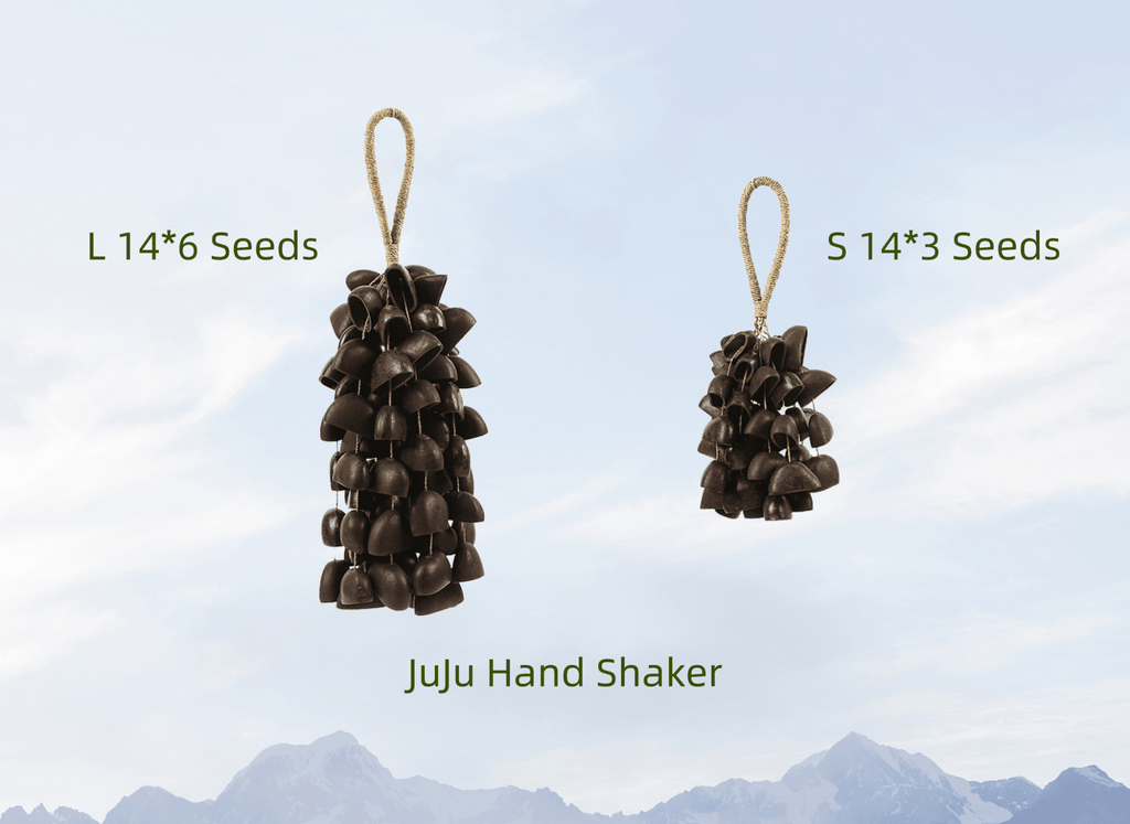 Hand Bell | Juju Duckfoot Vine Seed Shaker - Yunicrafts