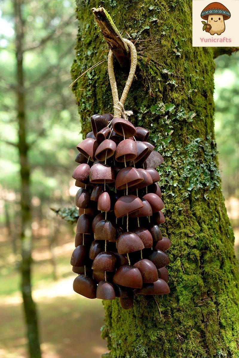 Hand Bell | Juju Duckfoot Vine Seed Shaker - Yunicrafts