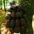 Hand Bell | Salin Water Bellwood Seed Shaker - Yunicrafts