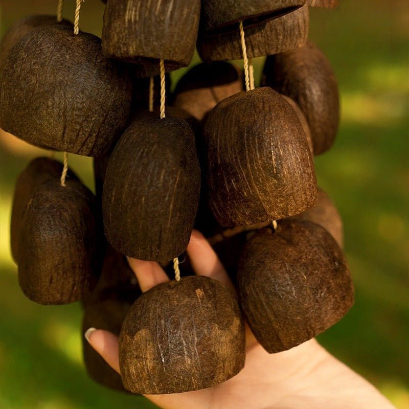 Hand Bell | Salin Water Bellwood Seed Shaker - Yunicrafts