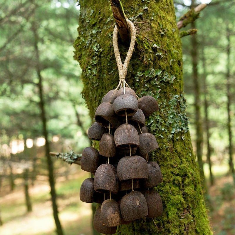Hand Bell | Salin Water Bellwood Seed Shaker - Yunicrafts