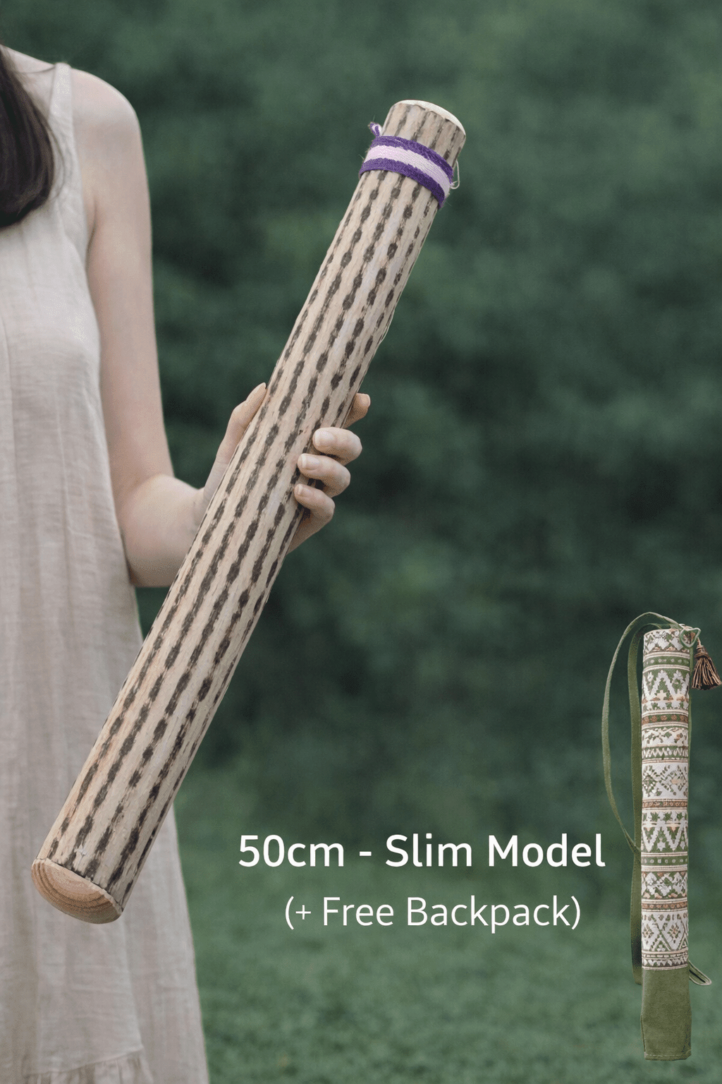 Handcrafted Slim Cactus Rainstick（50cm） - Yunicrafts