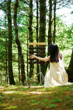 Handmade Salin Water Bellwood Seed Shell Bar Chime – Rainforest Decor - Yunicrafts