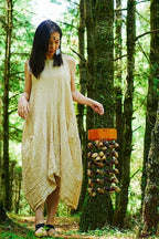 Handmade Seed Pod Wind Chime | Juju, Panji & Chacha Round Chime - Yunicrafts