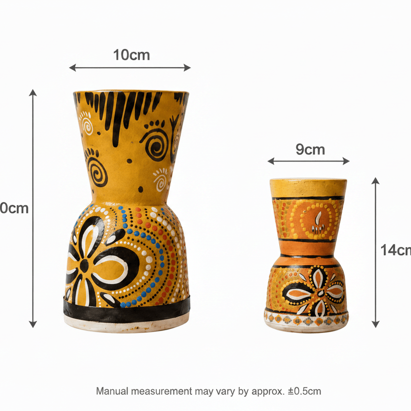 Painted Thunder Drum | Spring Sound Drum - Yunicrafts