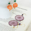 "Harvest Gem" Real Carrot＆Potato Earrings - Yunicrafts