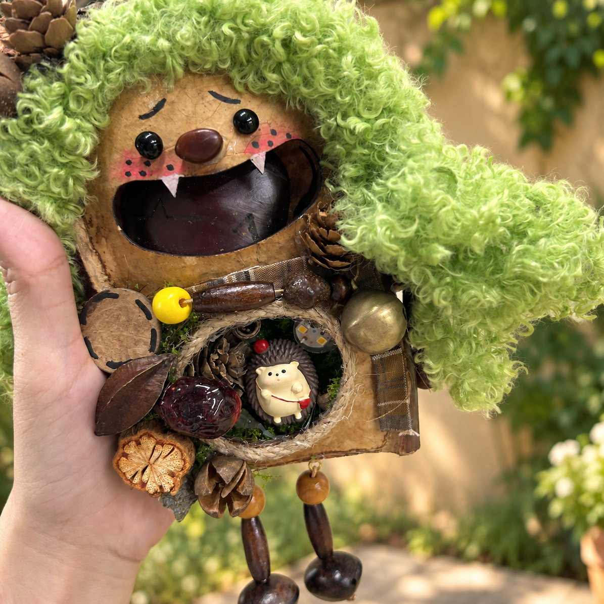 “Jungle Witch” Twin-Pod Doll - Yunicrafts