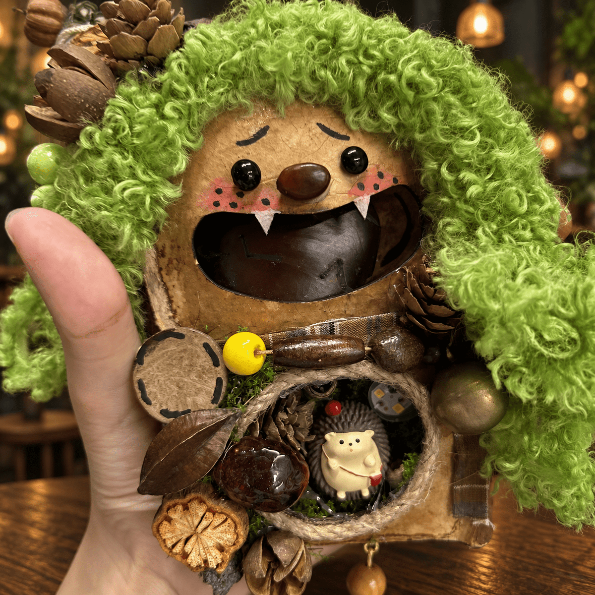 “Jungle Witch” Twin-Pod Doll - Yunicrafts
