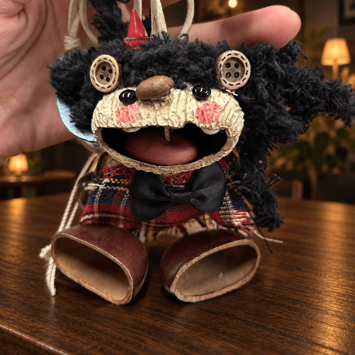 “Little Devil” Black Seed Doll — Main Style - Yunicrafts